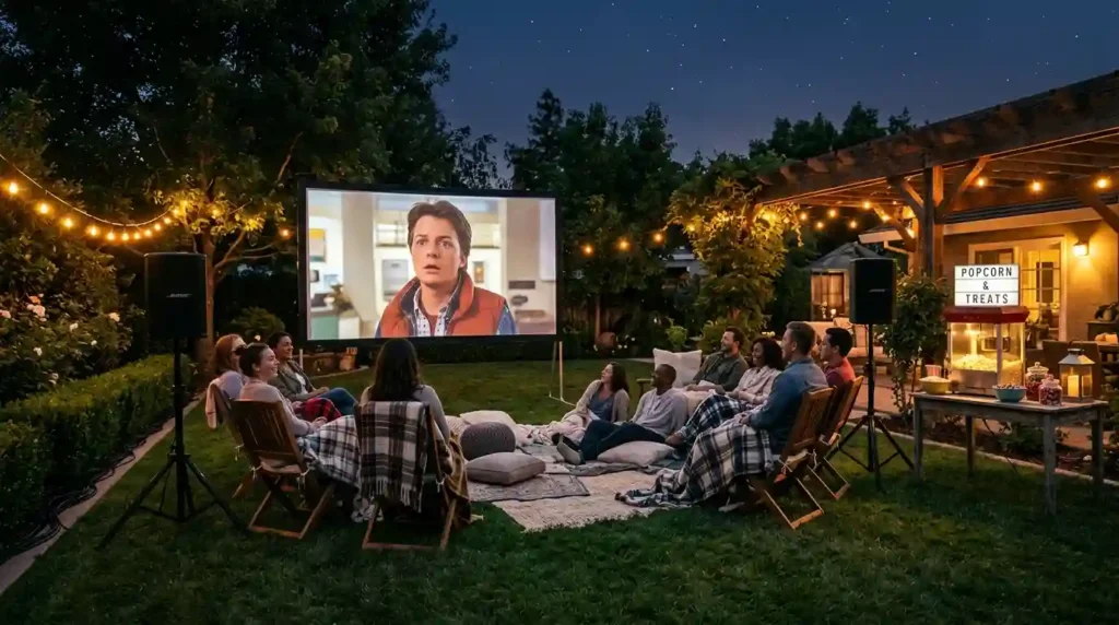 Plan a Backyard Movie Night