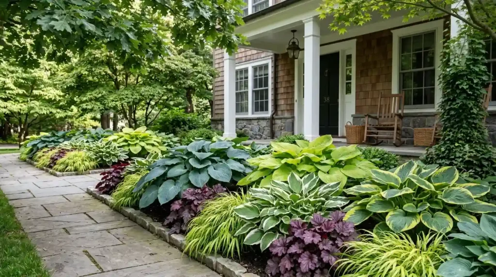 Hosta Fills Shaded Beds With Large Leaves