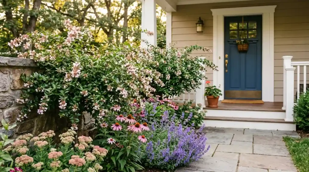 Glossy Abelia Blooms for Months