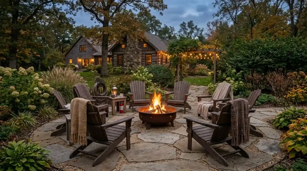 Make a Fire Pit the Main Gathering Spot