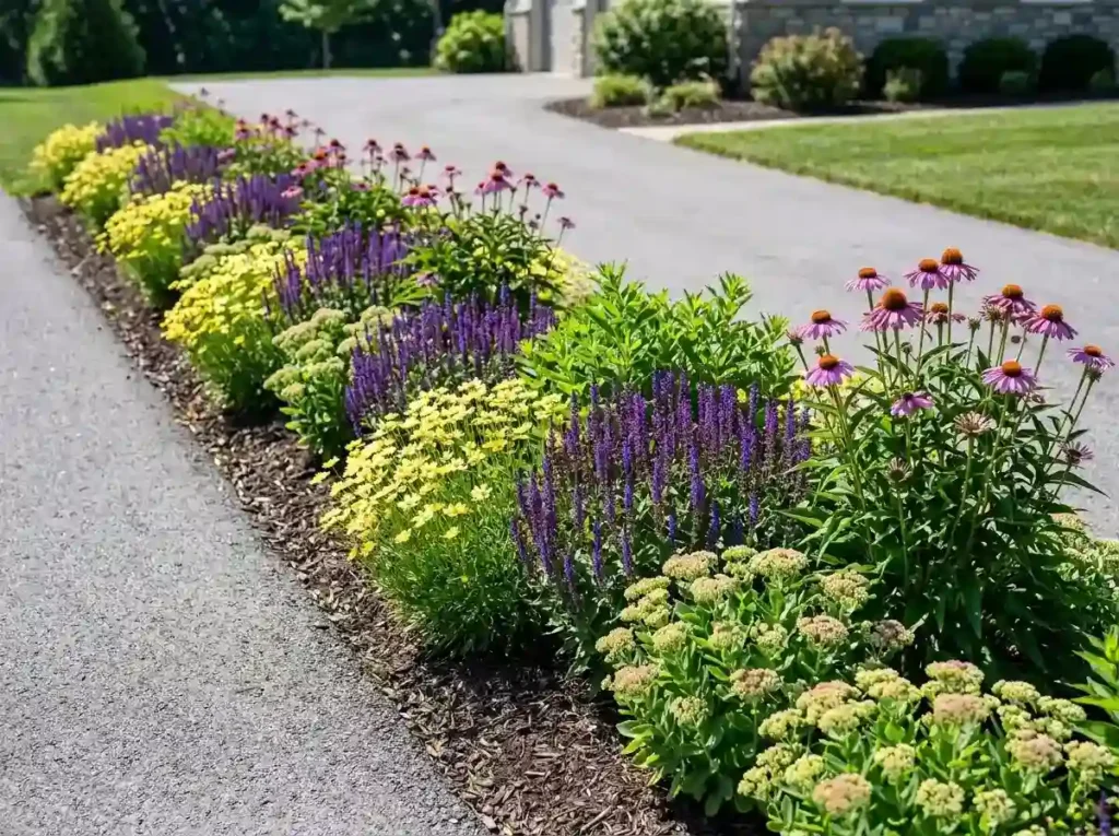 Add Color with Repeated Groups of Flowers