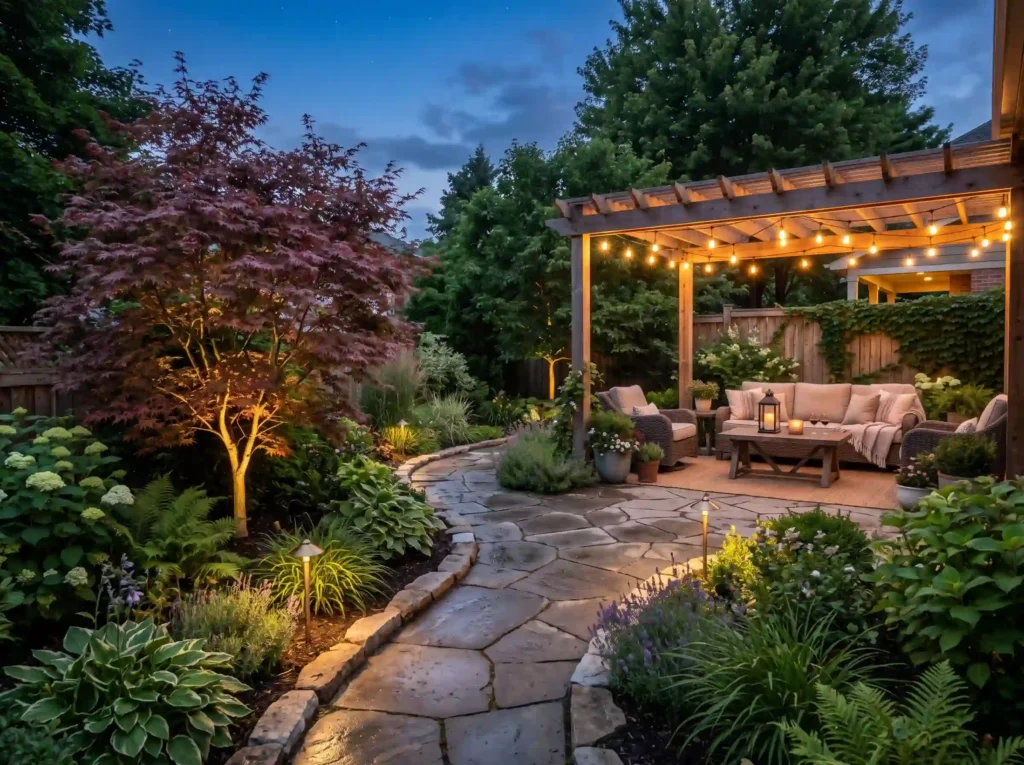 Add Landscape Lighting in Simple Layers