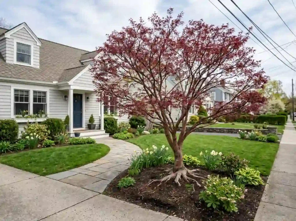 Add One Slow-Growing Ornamental Tree