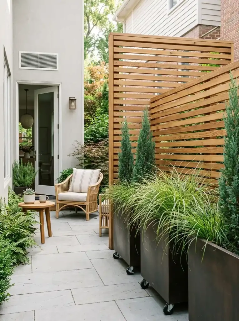 Add Privacy Without Making the Patio Feel Closed