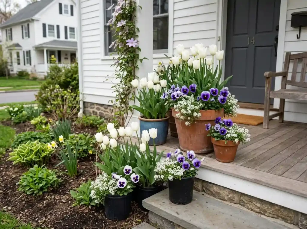 Add Quick Color With Potted Bulbs and Spring Flowers