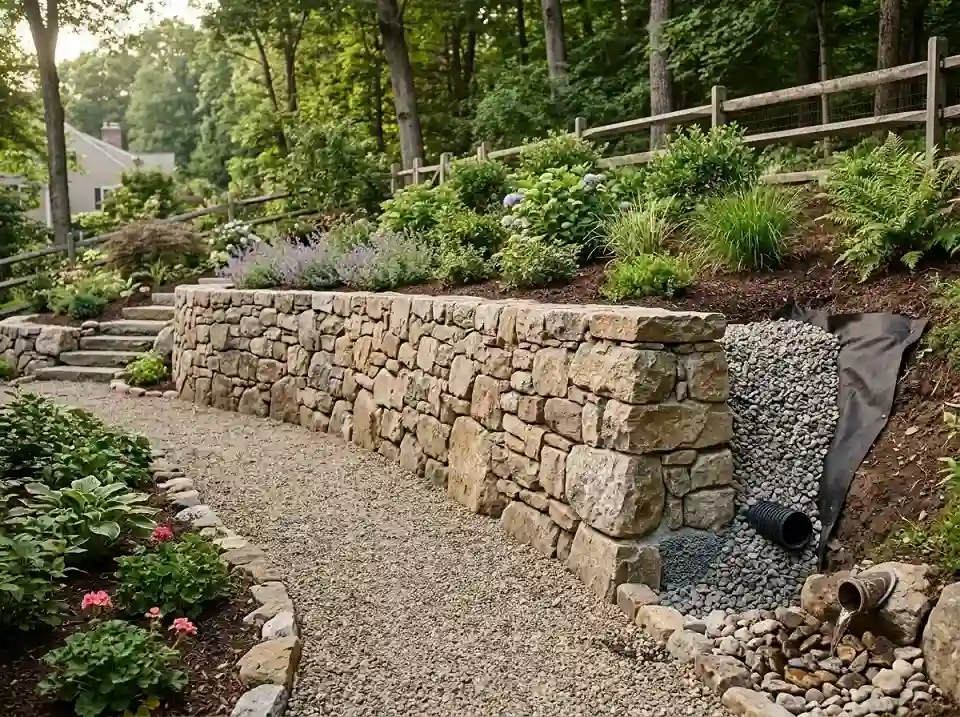 Add Retaining Walls Where Soil Needs Support