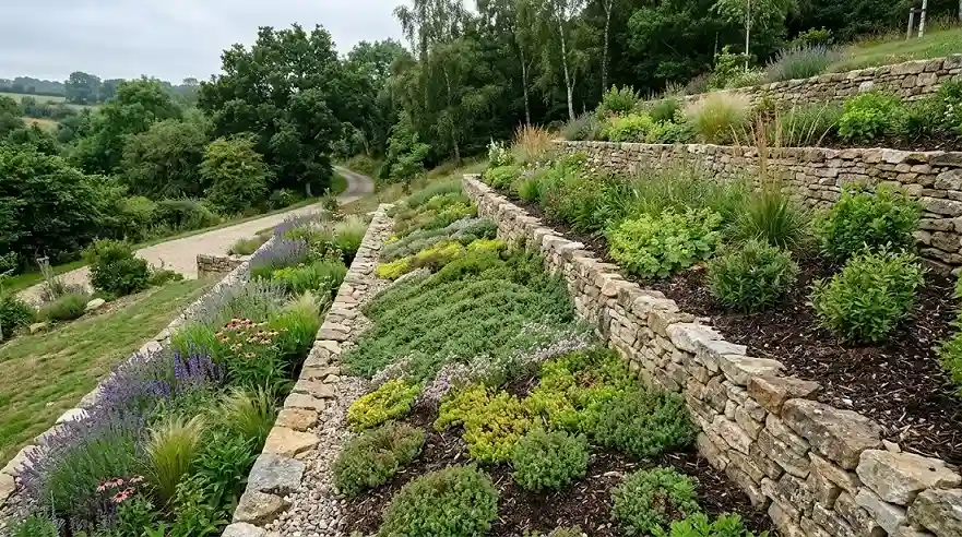 Add Safe Steps Where a Path Will Not Fit