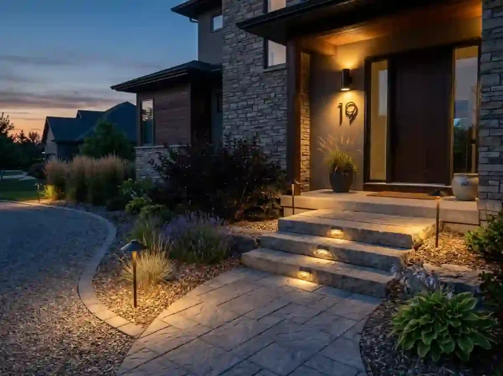 Add Soft Lighting Along Paths and Steps