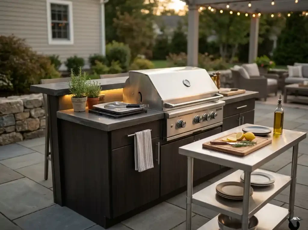 Add a Compact Outdoor Kitchen