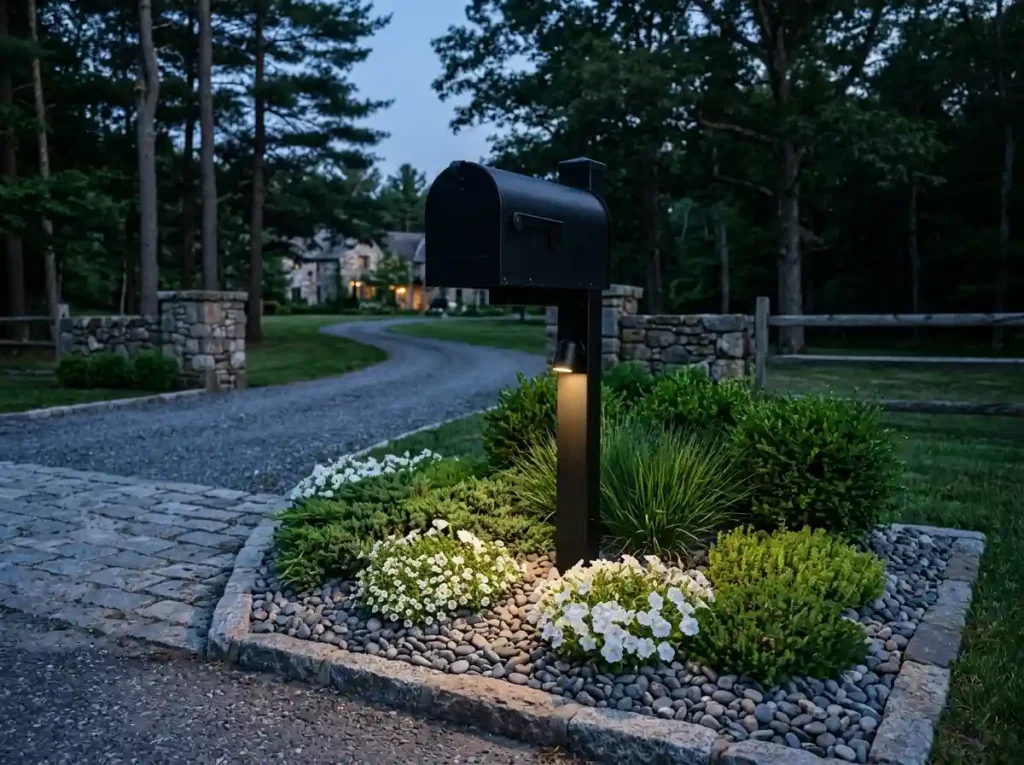 Add a Mailbox Garden or Address Feature