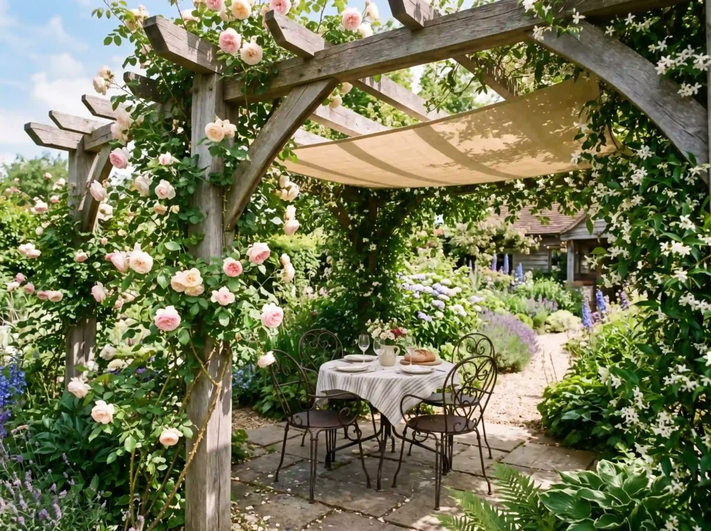 Add a Pergola for Shade and Structure