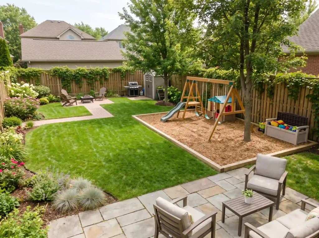 Add a Play Area Without Losing the Whole Yard