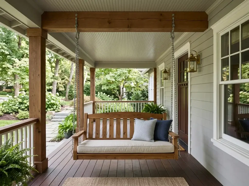 Add a Porch Swing or Hanging Chair Safely