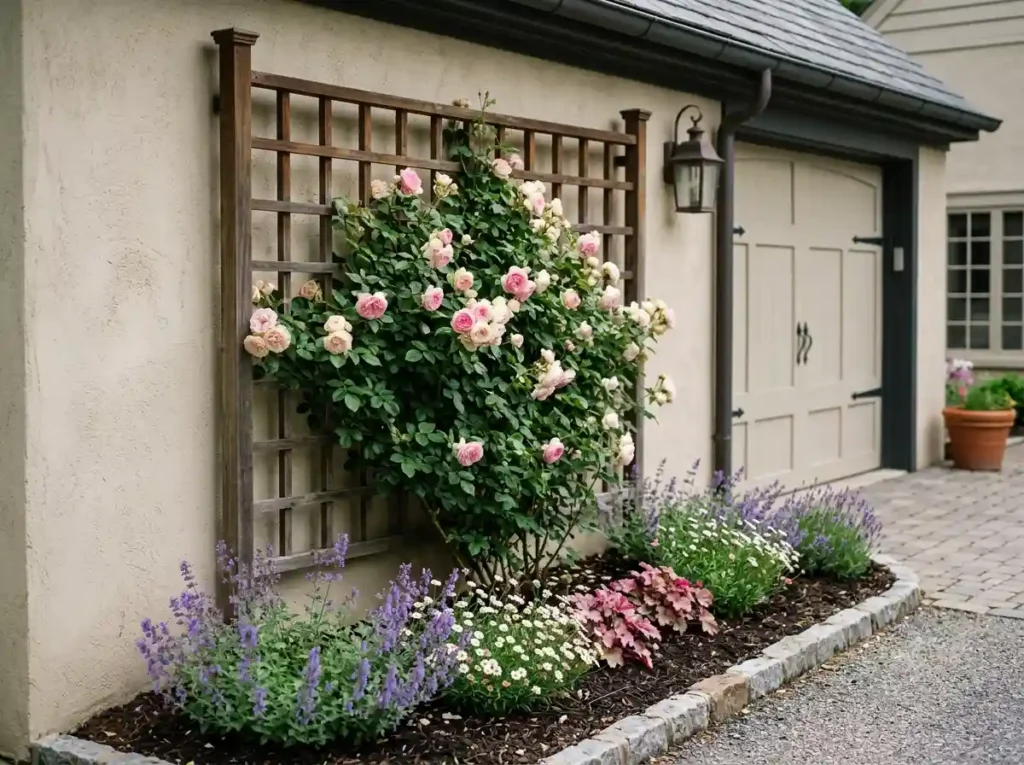 Add a Trellis Beside the Garage