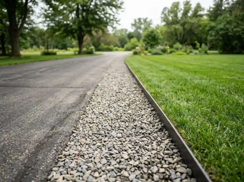 Add an Inexpensive Gravel Border