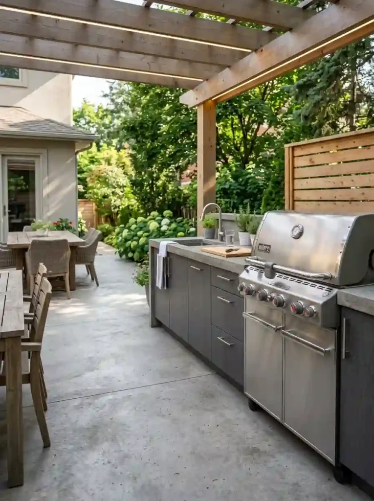 Add an Outdoor Kitchen Zone
