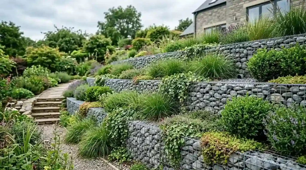 Build Gabion Walls for a Modern Look