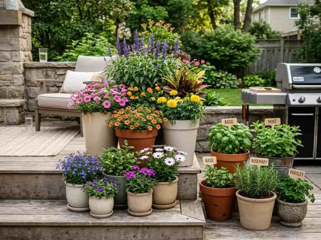 Build a Container Garden for Fast Color