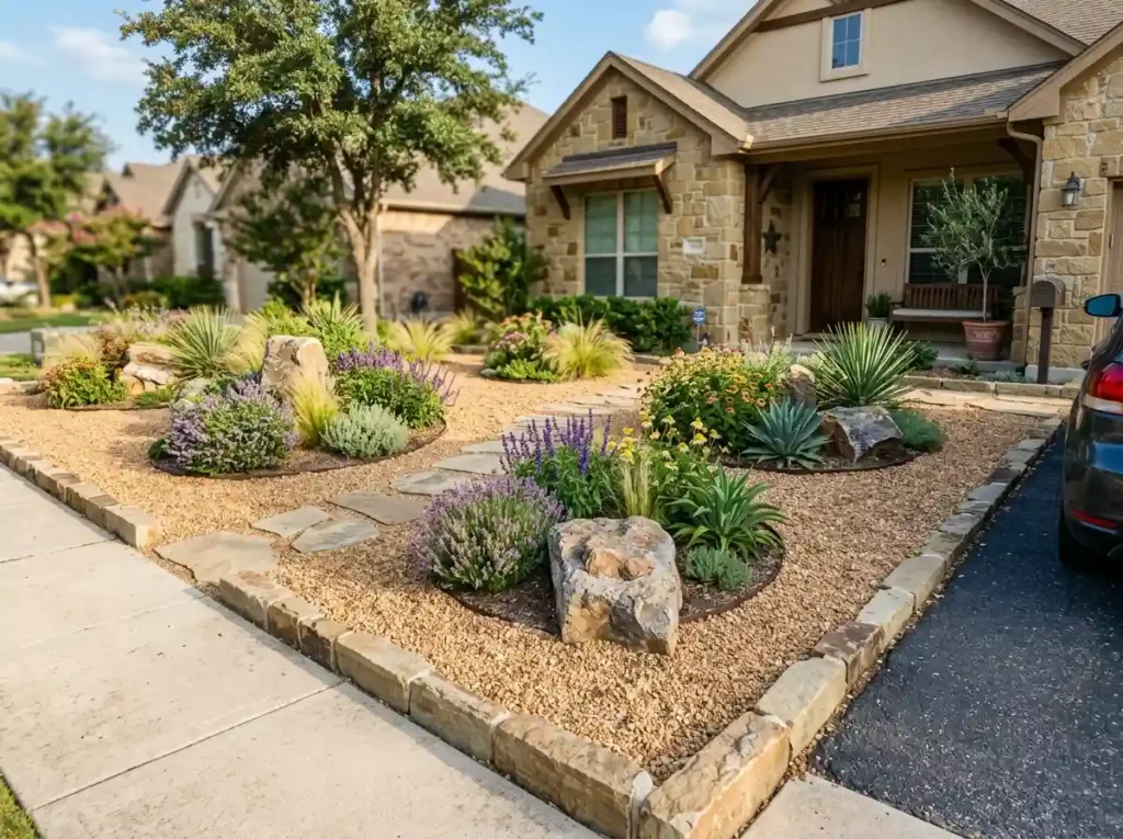 Build a Gravel Garden With Planted Islands