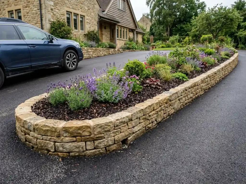 Build a Low Stone-Raised Bed