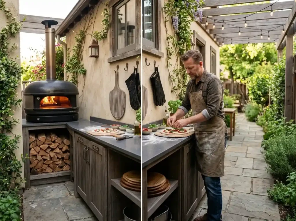 Build a Slim Countertop Pizza Station