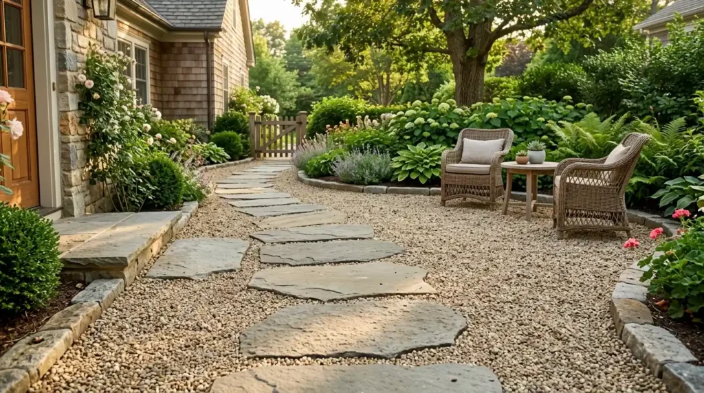 Build a Stepping-Stone Patio