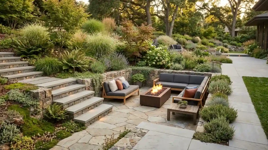 Build a Sunken Area That Feels Private