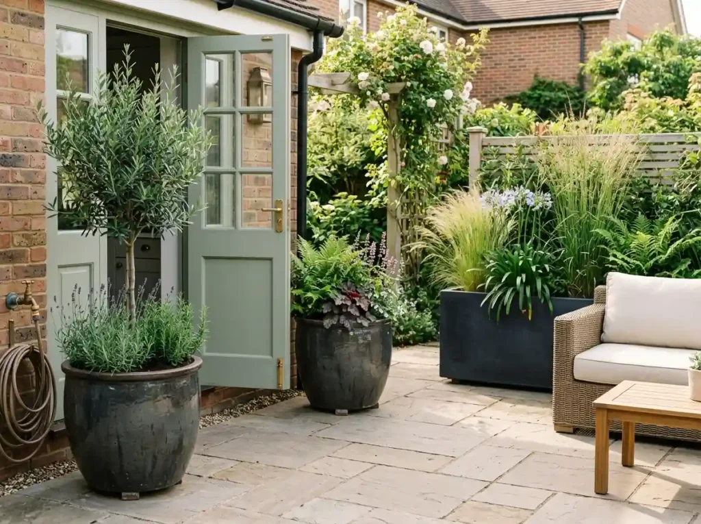 Choose Large Planters Instead of Many Small Pots