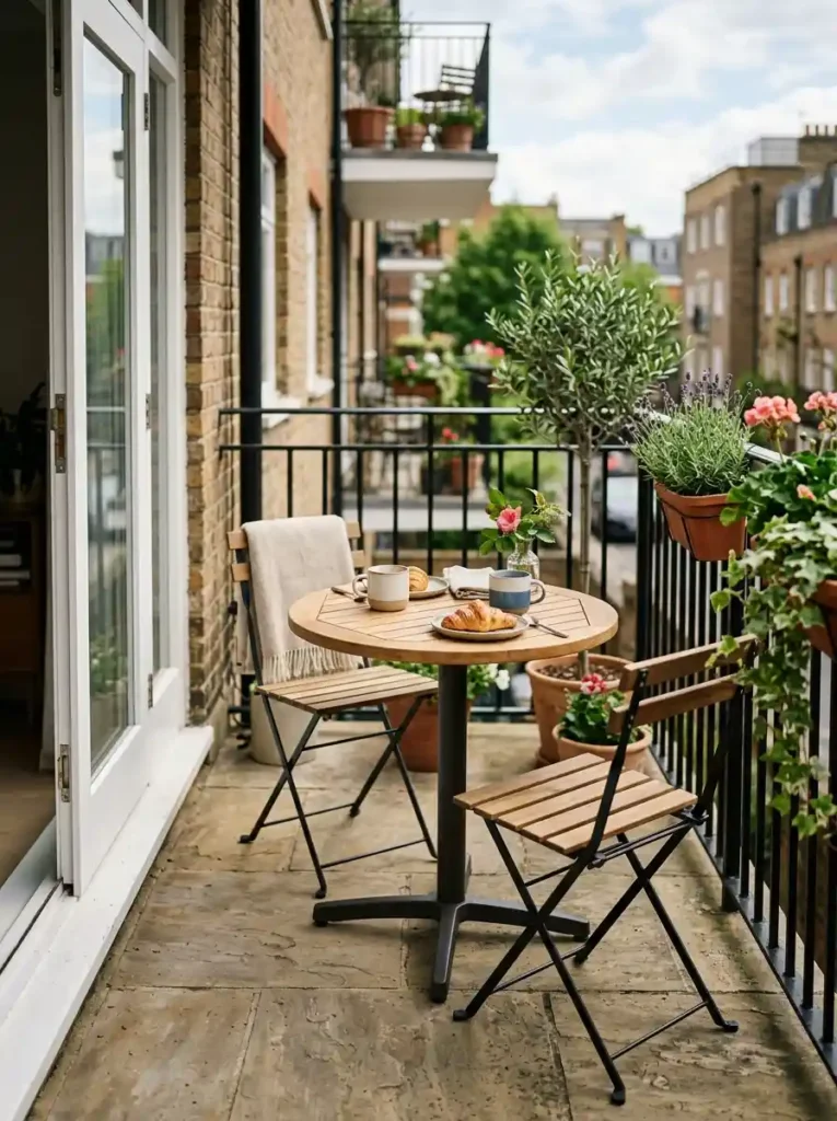 Choose a Round Bistro Set for Easy Outdoor Dining