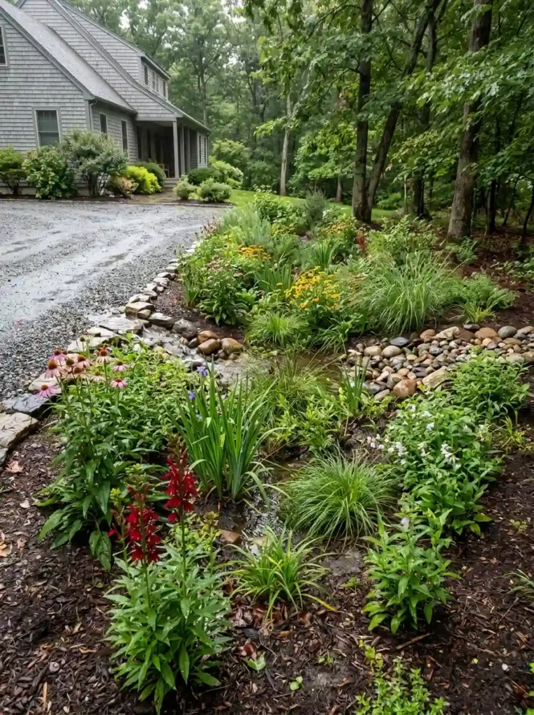Control Heavy Runoff With a Rain Garden
