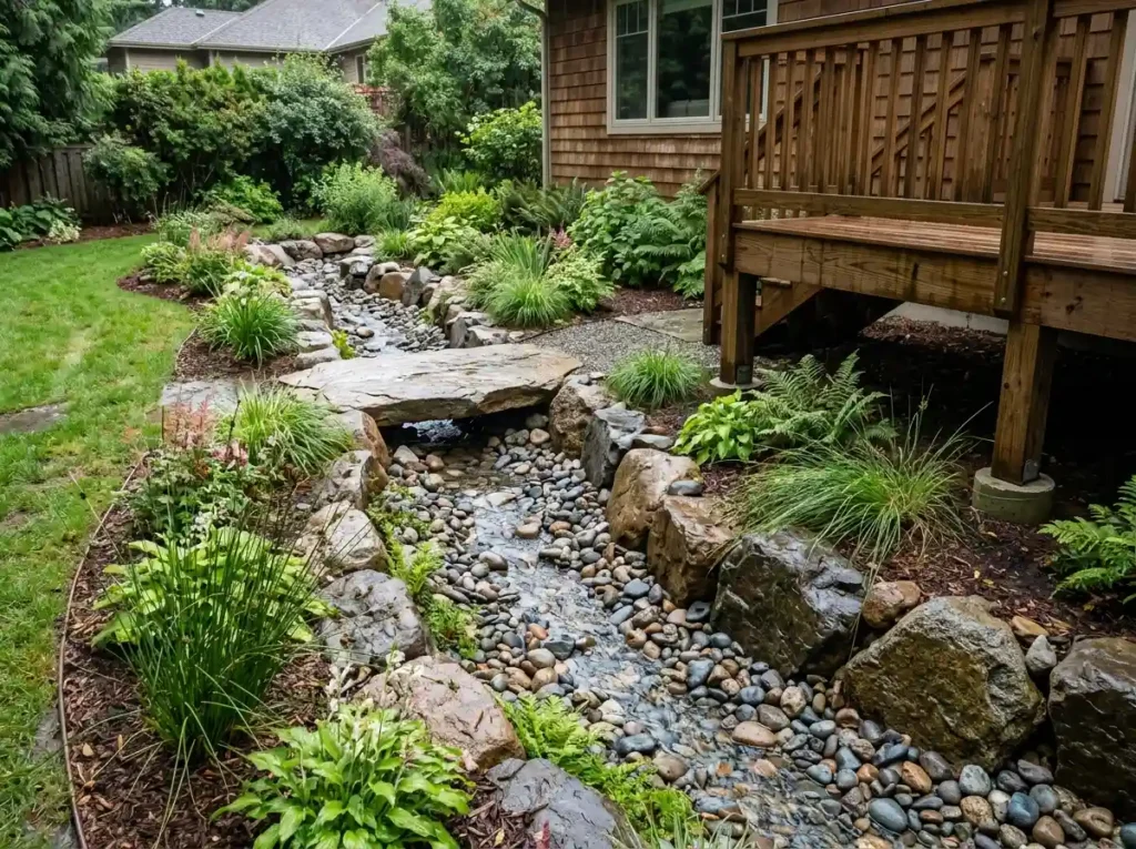 Control Runoff With a Dry Creek Bed