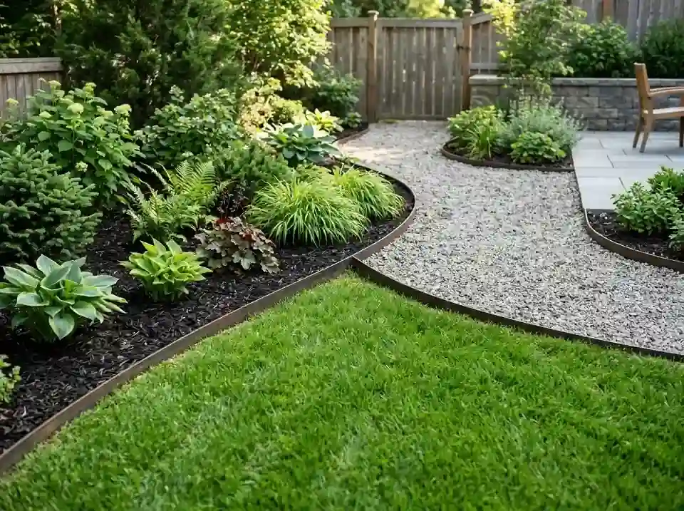 Create Clear Edges Around Beds and Paths