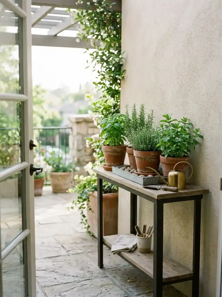 Create One Small Herb, Coffee, or Drink Station