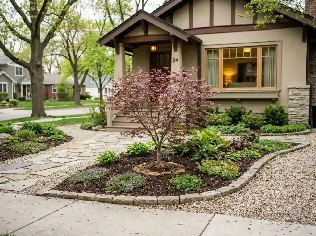 Create a Focal-Point Garden Around a Tree or Sculpture