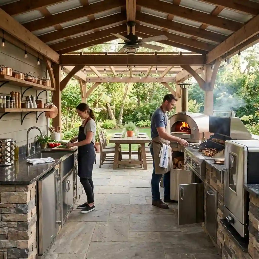 Create a Galley Layout for Frequent Cooking