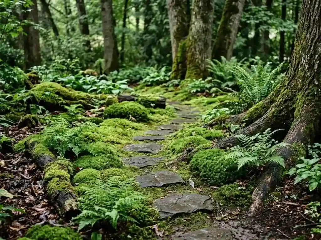 Create a Moss Garden in Deep Shade