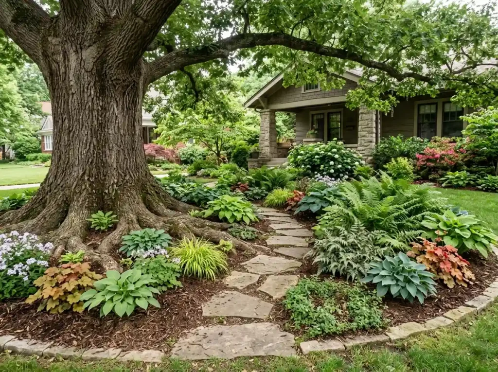Create a Shade Garden Without Hurting Mature Trees