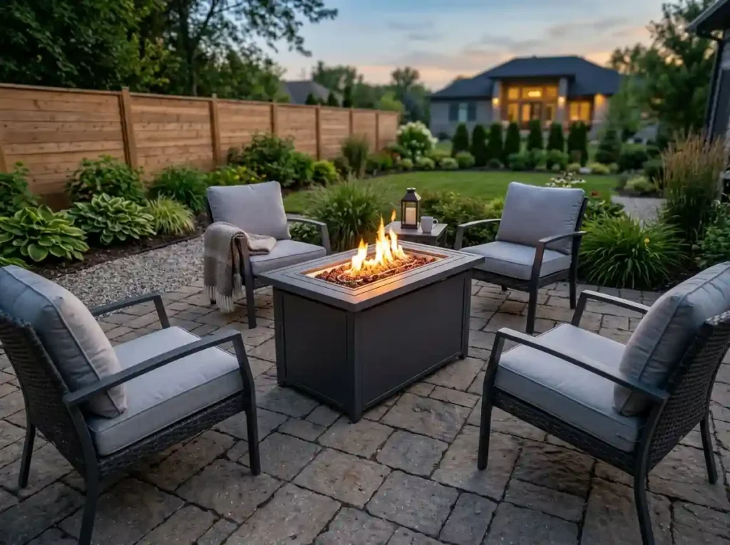 Create a Simple Fire Pit Area