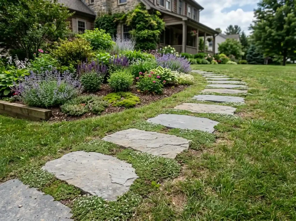 Create a Stepping-Stone Path With Stable Joints