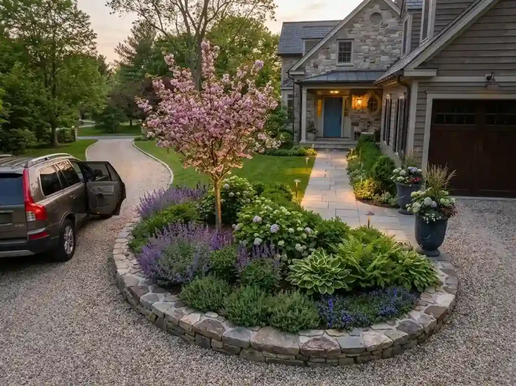 Create a Strong Arrival Garden Near the House