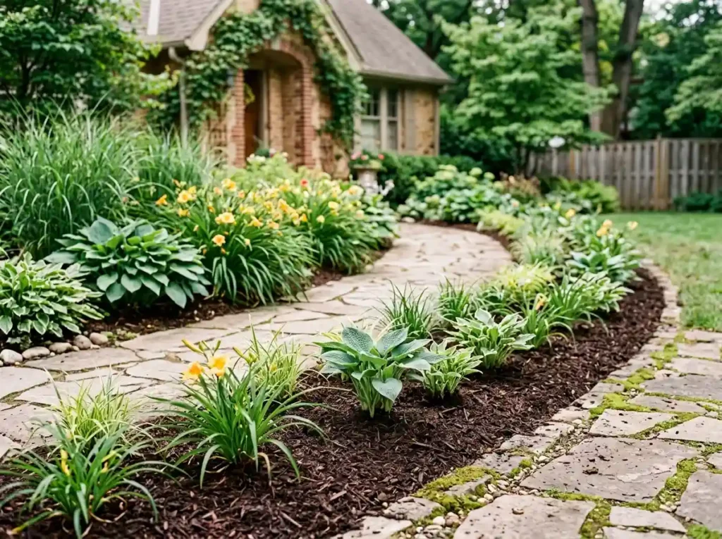 Divide Existing Perennials to Fill Empty Spaces