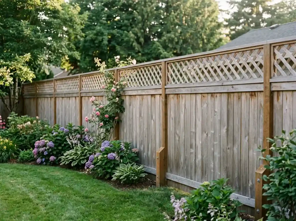 Extend an Existing Fence With a Decorative Topper