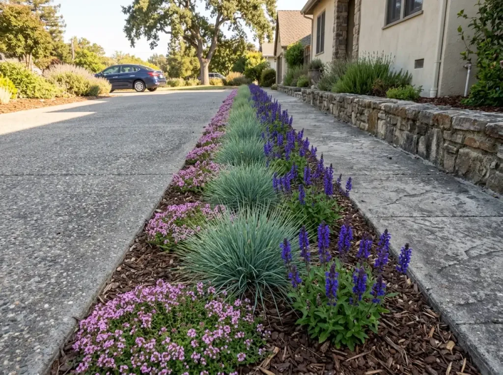 Fill a Narrow Strip With a Simple Plant Pattern