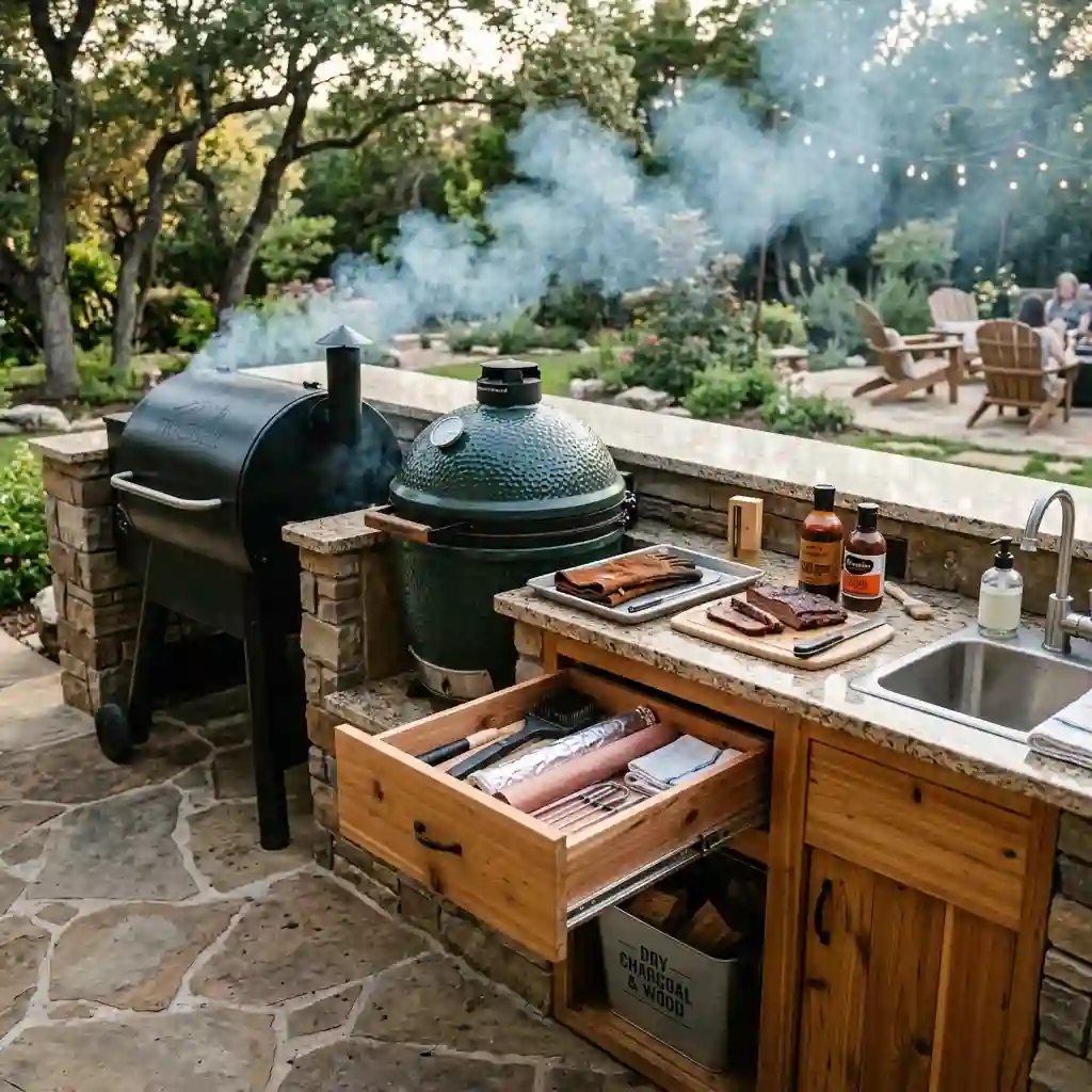 Give Your Smoker or Kamado Its Own Zone