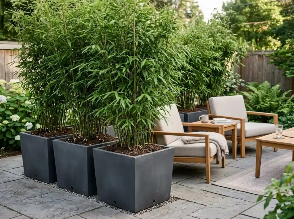 Grow Clumping Bamboo in Large Containers
