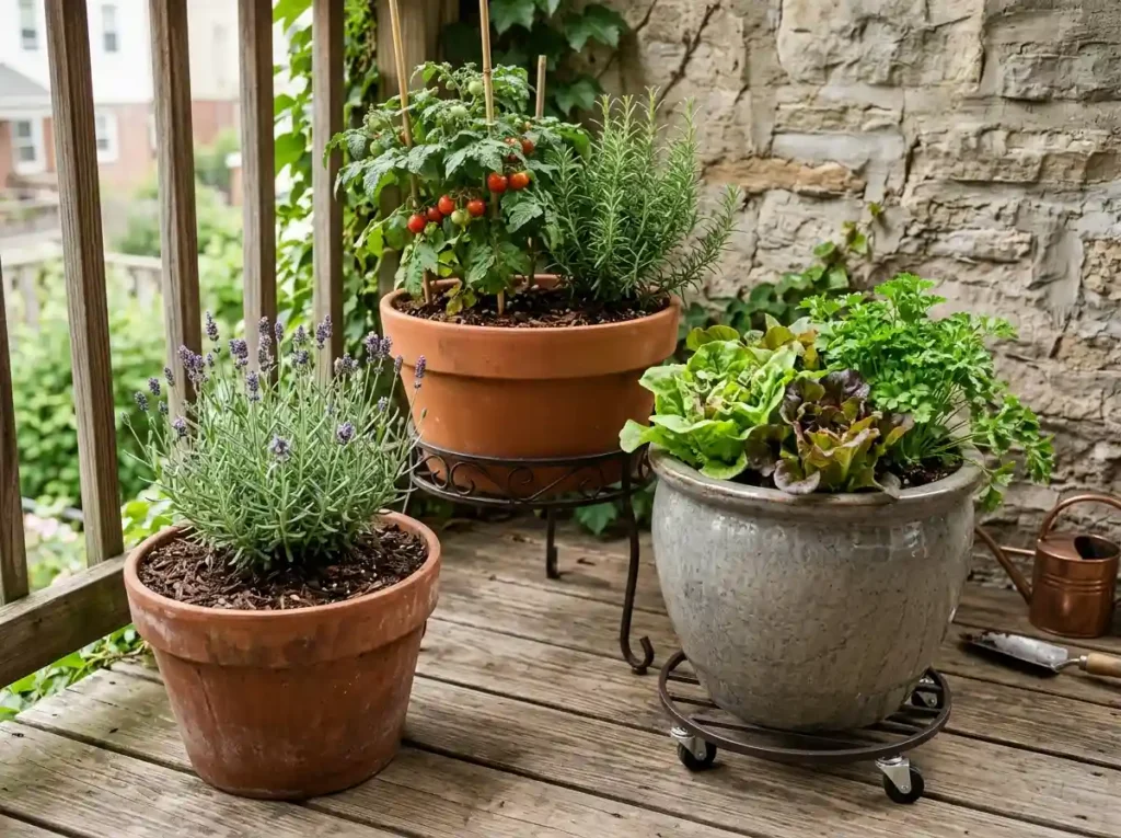Grow a Compact Container Garden