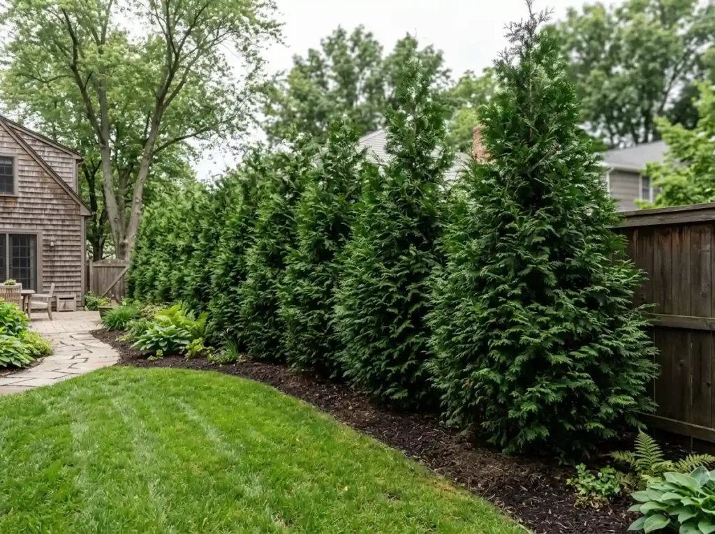 Grow an Evergreen Privacy Hedge