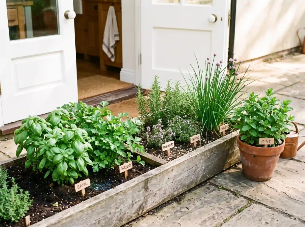 Grow an Herb Garden Close to the Kitchen