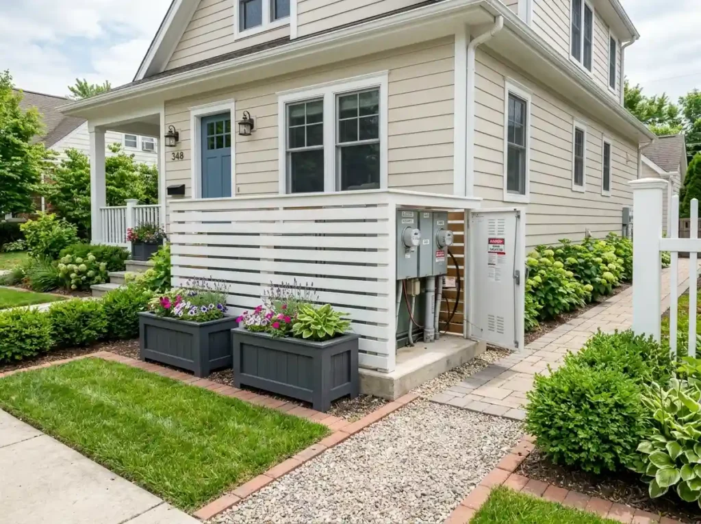 Hide Utility Boxes Without Blocking Access