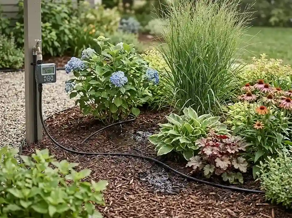 Install Drip Irrigation or Soaker Hoses